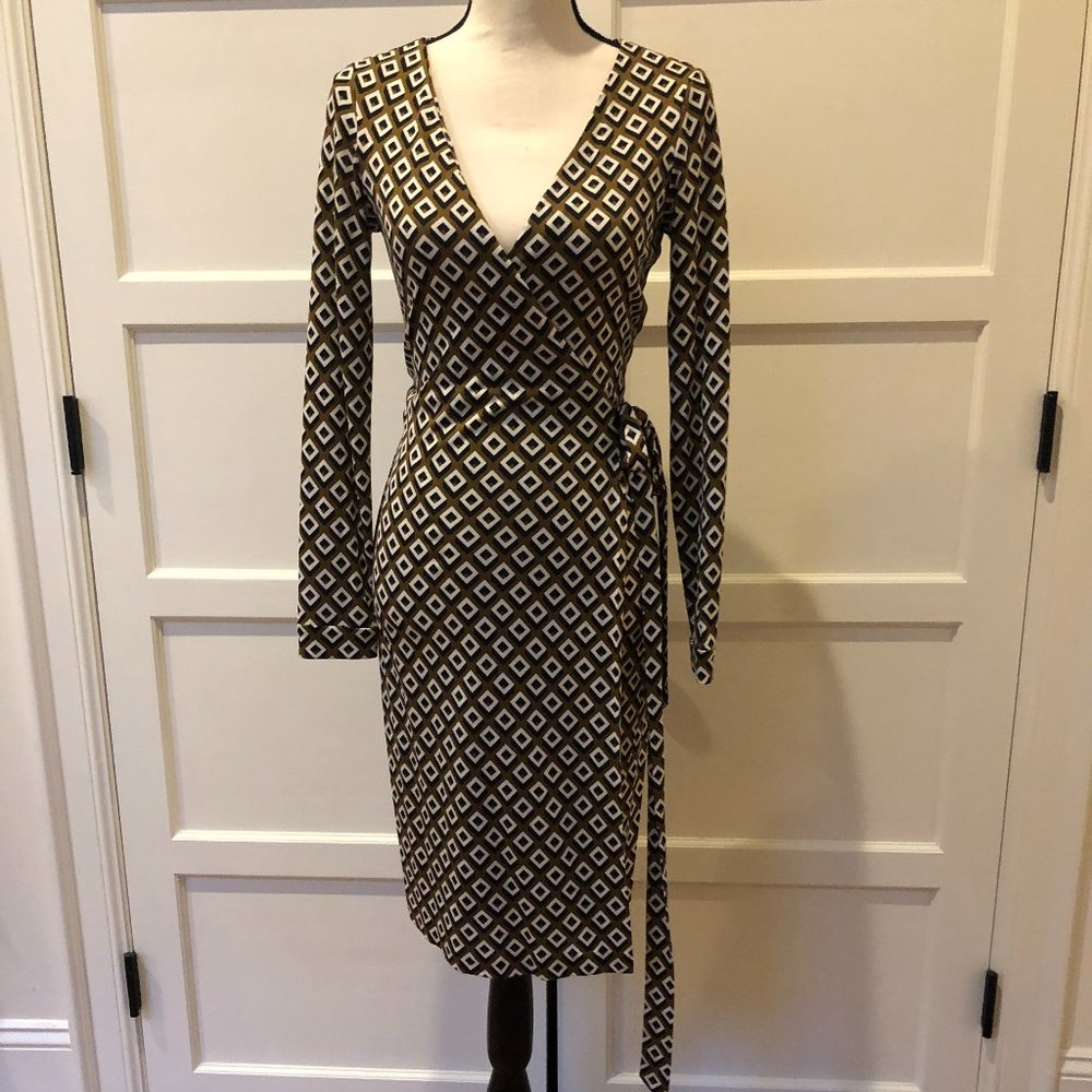 Diane Von Furstenberg vintage wrap dress